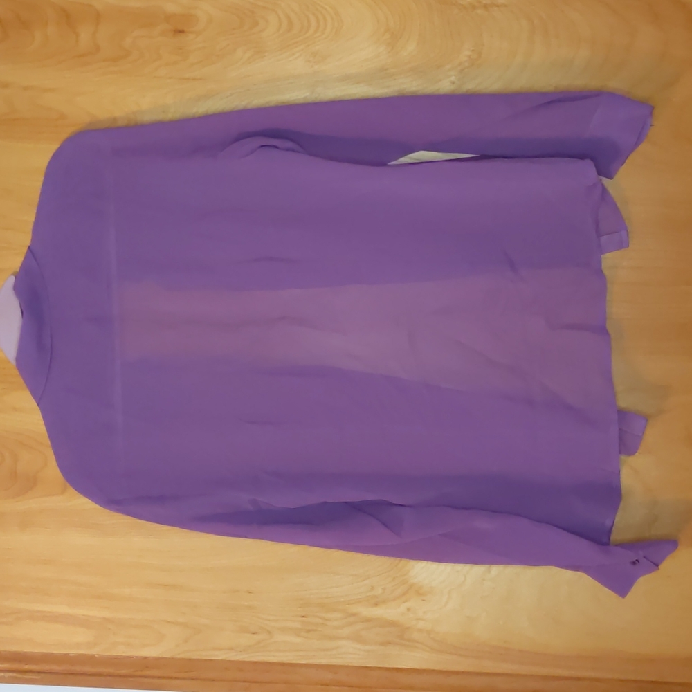 Loft Silk Button Down - image 5